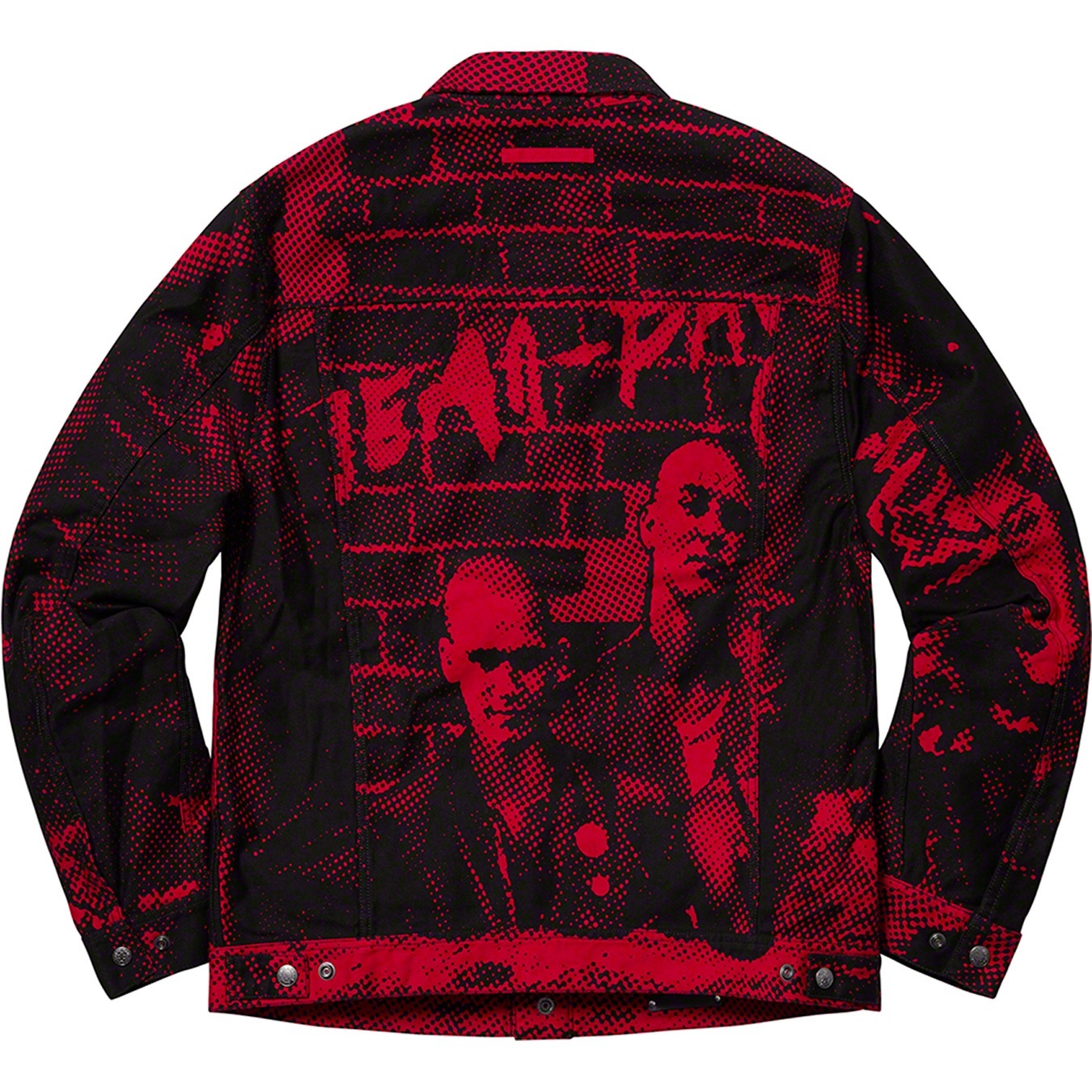 Supreme®/Jean Paul Gaultier® Fuck Racism Trucker Jacket view 7